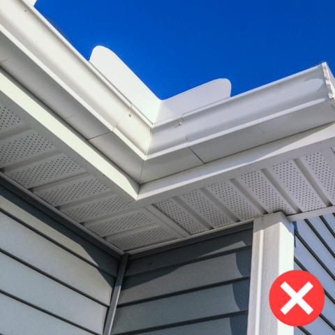 No Custom Miters for your gutter